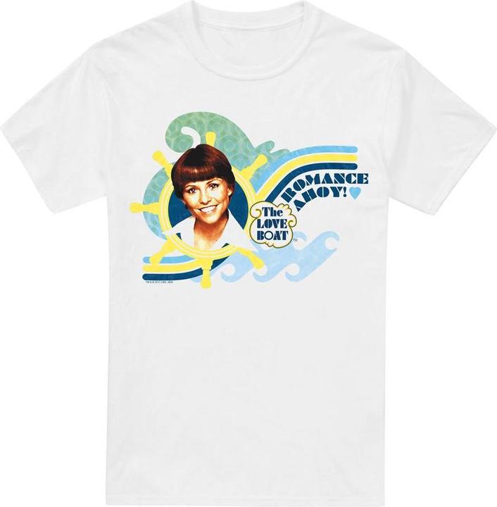 Actual product image The Love Boat Mens Romance Ahoy T-Shirt (XL)