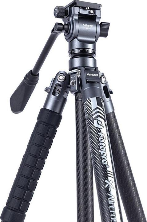 Actual product image Fotopro X aircross 3 Lite Video Carbon Grijs (Plastic)