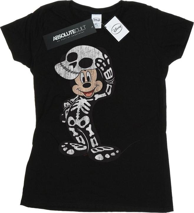 Immagine prodotto Disney Mickey Mouse Skeleton Maglietta Donna (XL)