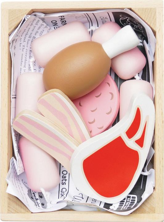 Actual product image Le Toy Van Meat & Sausage Box Market