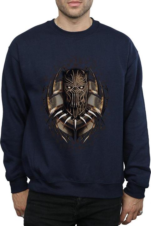 Produktbild Black Panther Gold Killmonger Baumwoll Sweatshirt (L)
