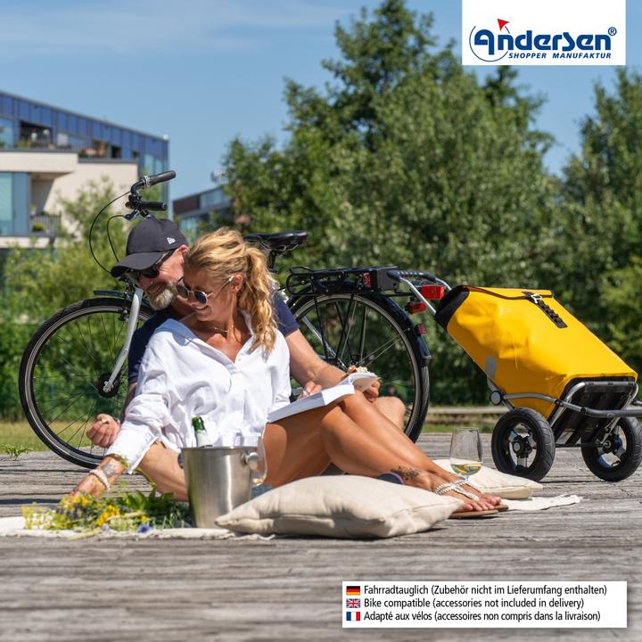 Produktbild Andersen Royal Shopper Ortlieb Einkaufstrolley 65 cm mit Lufträdern