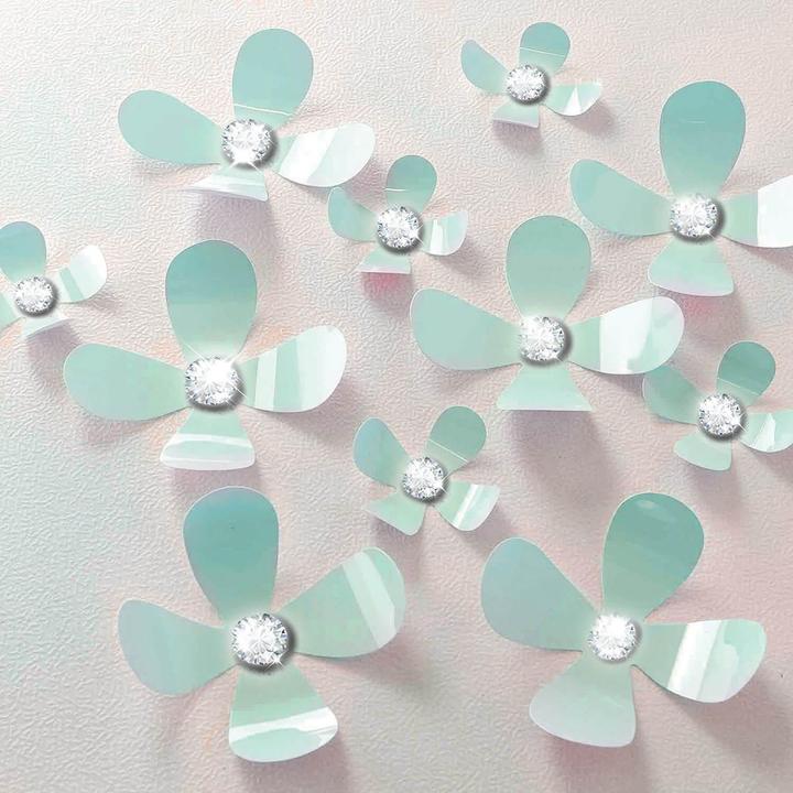 Actual product image Walplus flowers (85.5 x 85.5 cm)