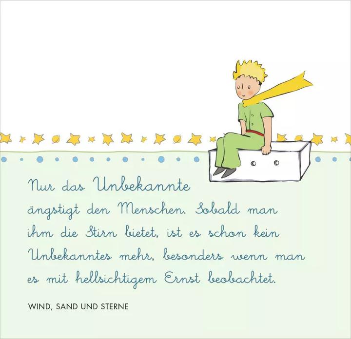 Produktbild Aufsteller Spiral Wünsche kleine Prinz (Deutsch, Antoine de Saint Exupéry, 2023)