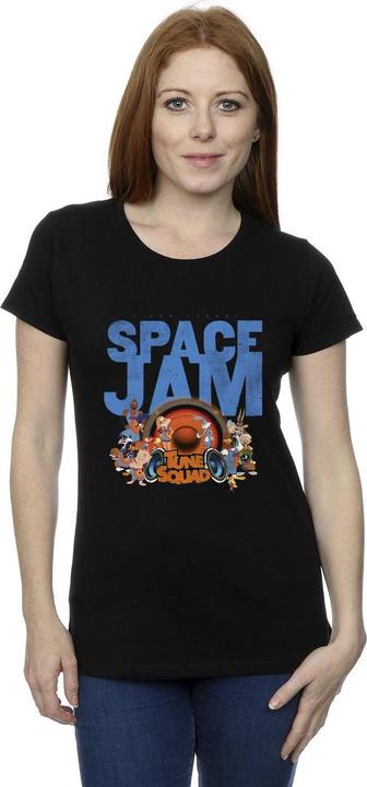Actual product image Space Jam Womens/Ladies Tune Squad Cotton T-Shirt (XXL)