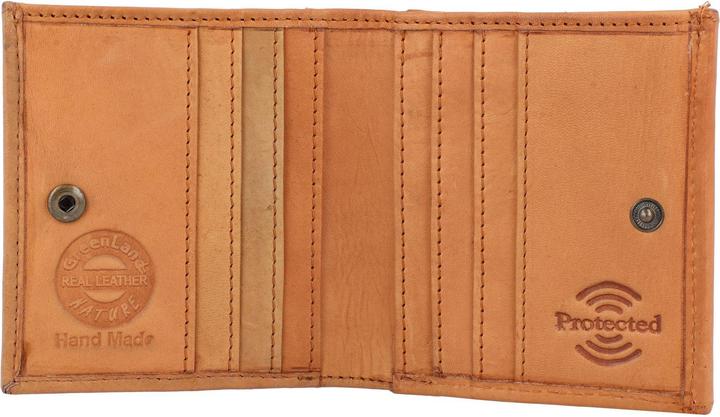Image du produit Greenland Nature Porte-monnaie protection RFID cuir 10 cm