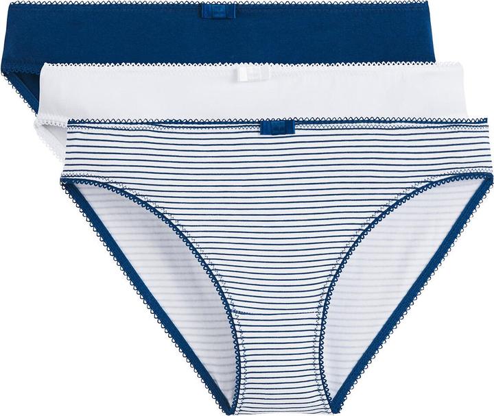 Image du produit La Redoute Collections Lot de 3 slips (46, Une unité par pack)