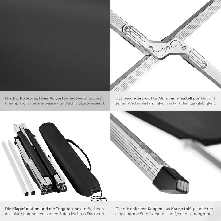 Produktbild tectake Feldbett