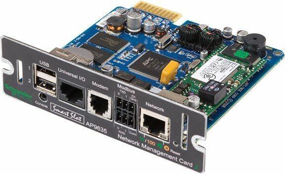 Actual product image APC SNMP Card 2 w/ Environmental Monitoring Out of Band Access and Modbus