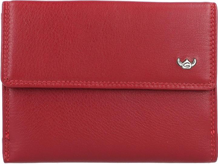 Actual product image Golden Head Polo wallet RFID leather 12 cm