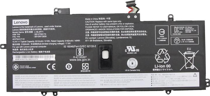 Produktbild Lenovo Battery Internal 4c 51Wh LiIon LGC (4 Zellen, 3312 mAh)