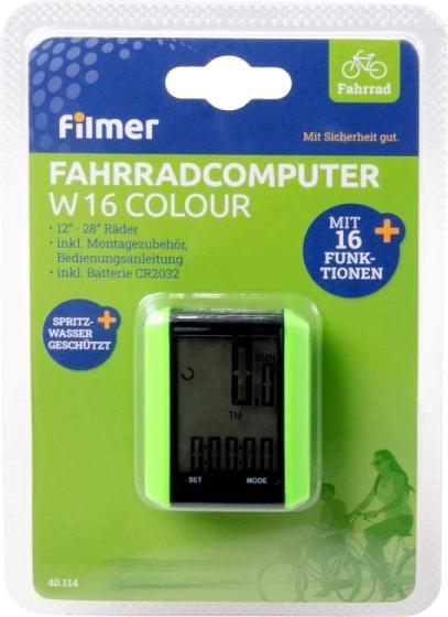 Produktbild Filmer Fahrradcomputer W 16 Colour