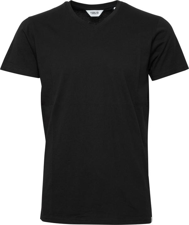 Immagine prodotto Solid Bedo T-Shirt A Maniche Corte Maglietta Da Uomo Con Collo A V In Cotone 100% (L)