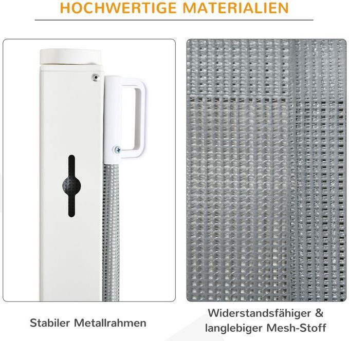 Image du produit Swisshandel24 Barrière de sécurité pour porte de chien Barrière de sécurité pour escalier Séparateur de sécurité (5.50 cm)