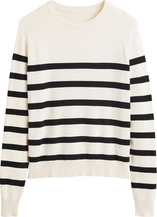Image du produit La Redoute Collections Pull Basic rayé (38)