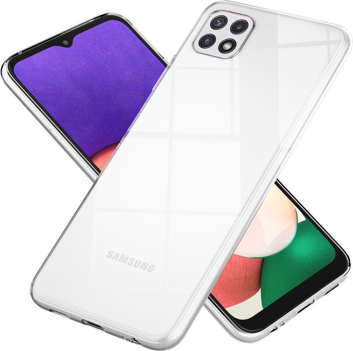 Immagine prodotto Nalia Custodia per cellulare in silicone trasparente (Samsung Galaxy A22 5G)