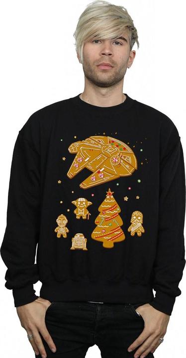 Actual product image Star Wars Mens Gingerbread Rebels Sweatshirt (M)