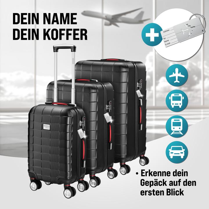 Image du produit Monzana Boîtier rigide TSA lock set of 3