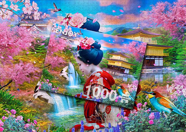 Produktbild Enjoy Puzzle Puzzle 1000 Teile - Geisha Garten (1000 Teile)