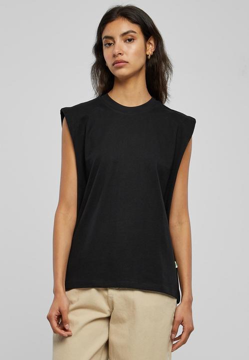 Actual product image Urban Classics Ladies Organic Heavy Padded Shoulder Tank Top - 17088 (XS)