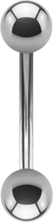 Produktbild Star Piercing Banane High Polished mit Kugel (ohne Messing, Chirurgenstahl 316L)