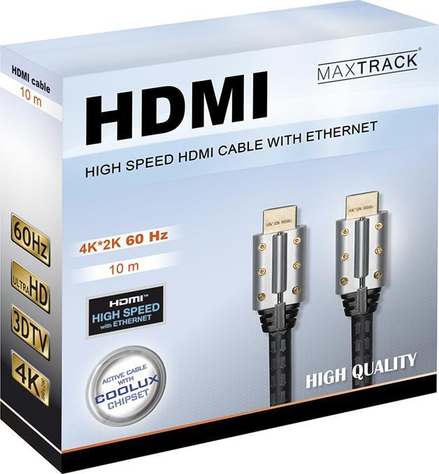 Actual product image Maxtrack HDMI (Typ A) — HDMI (Typ A) (15 m, HDMI)