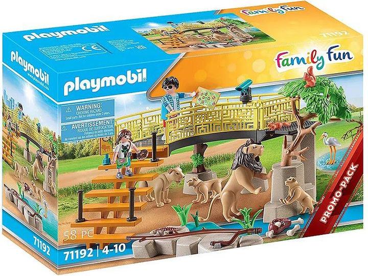 Actual product image Playmobil Lions in the outdoor enclosure (71192, Playmobil Family Fun)