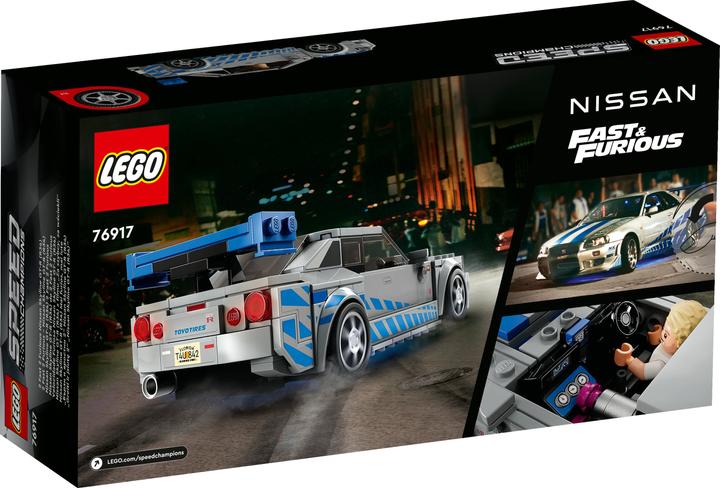 Image du produit LEGO 2 Fast 2 Furious - Nissan Skyline GT-R (R34) (76917, LEGO Speed Champions)