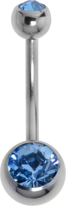 Bijouteria Bauchpiercing (Edelstahl, Zirkonia)