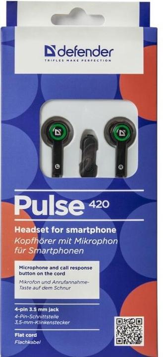Produktbild Defender Pulse 420 - øreproptelefoner