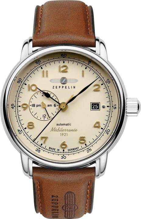 Produktbild Zeppelin Zegarek Mediterranee 9668-5 automatik (Uhr mit Schmuckstein)