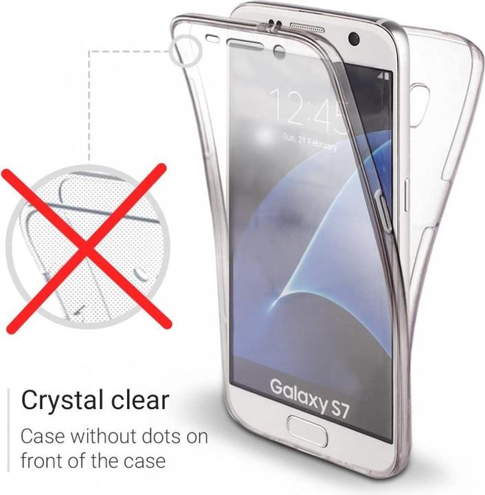 Actual product image Screenguard 360° Screen & Body Protector Samsung Galaxy S7 Edge Cover with Foil (Samsung Galaxy S7 Edge)