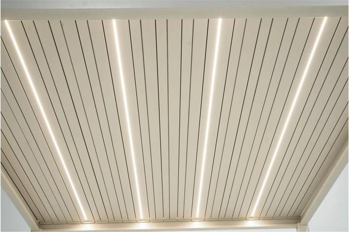 Creative Living Solar LED lamella, White (300 cm, 17.30 cm)