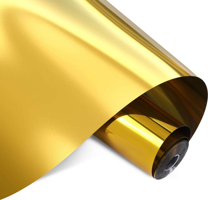 Loklik Permanent Adhesive Vinyl Mirror Metallic - Gold