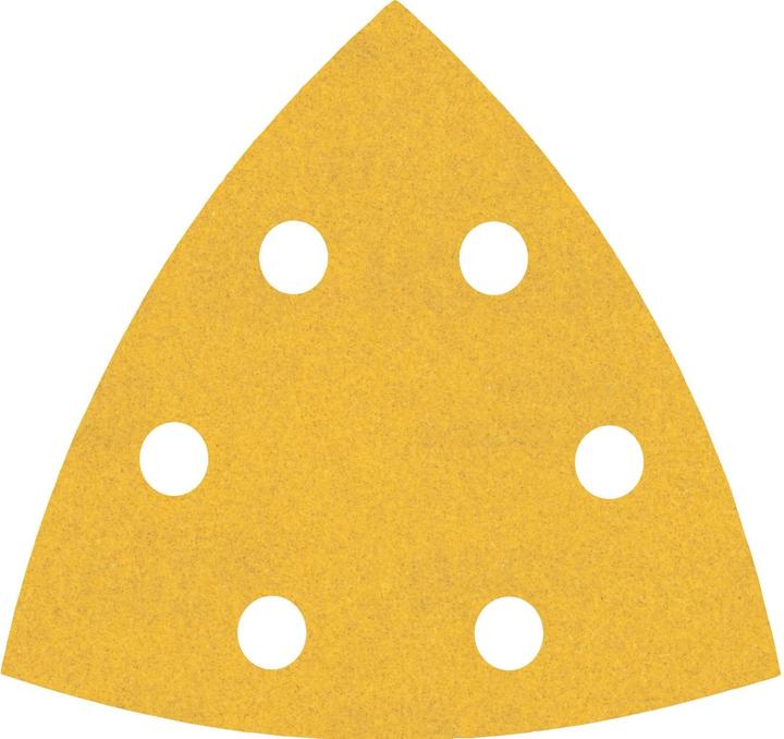 Actual product image Bosch Professional Zubehör EXPERT C470 Abrasive paper for delta sander, 93 mm, G 240, 5 pcs. (240)