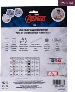 Actual product image Craft Buddy Thor, card 18x18cm Crystal Art