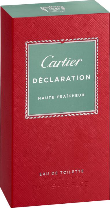 Actual product image Cartier Déclaration Eau de Toilette Haute Fraîcheur Spray (Eau de toilette, 50 ml)