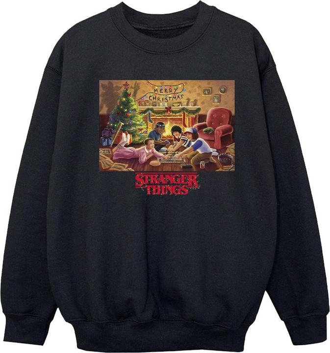 Immagine prodotto Netflix Stranger Things Christmas Gathering Felpa Ragazze (152, 158)