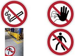 Image du produit Durable Autocollants de signalisation pour le sol