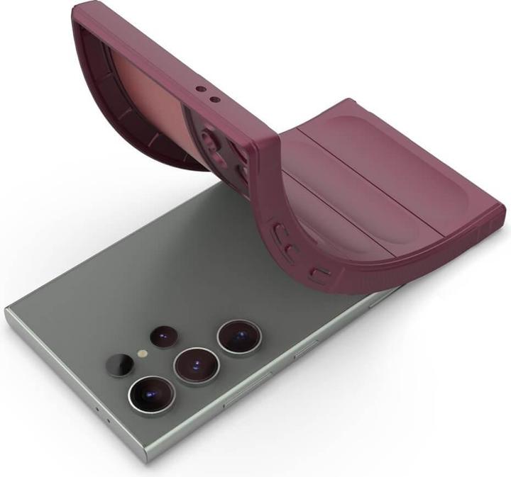 Immagine prodotto Cover-Discount Cover protettiva rugged rosso vino (Samsung Galaxy S24 Ultra)
