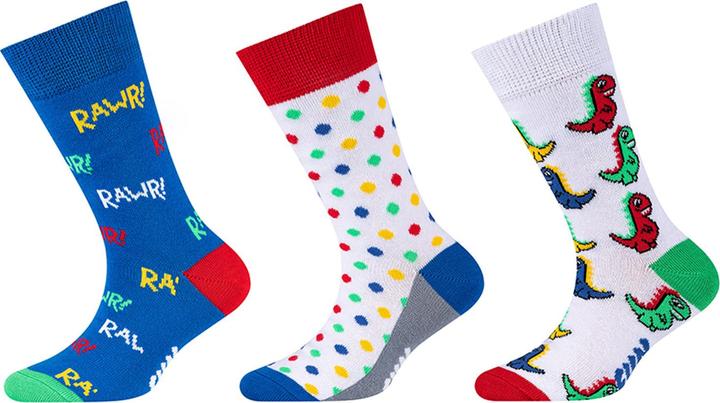 Image du produit Fun Socks BOXES Paquet de 3 (Lot de 3, 23 - 27, 27 - 28)