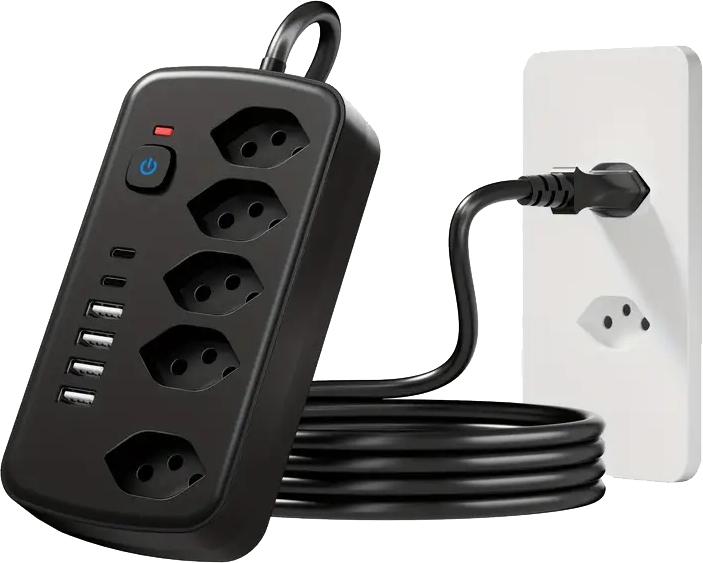 Immagine prodotto PhoneLook 11-in-1-Steckdosenleiste (11 x, USB-A, USB-C)
