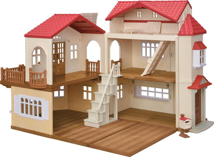 Actual product image Epoch A country house with a red roof