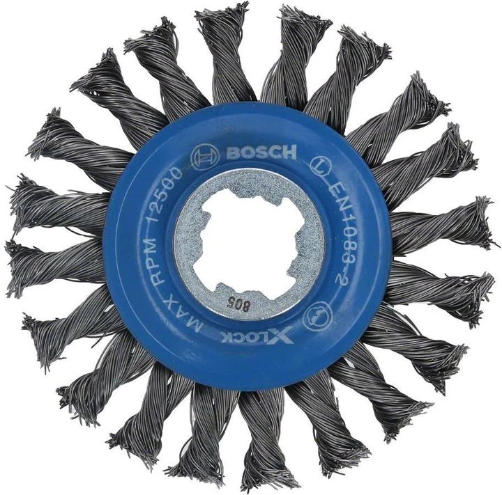 Produktbild Bosch Professional Zubehör PRO Metal heavy X-Lock Scheibenbürste, 115 x 0,5 mm, Gewinde (0.50 mm)