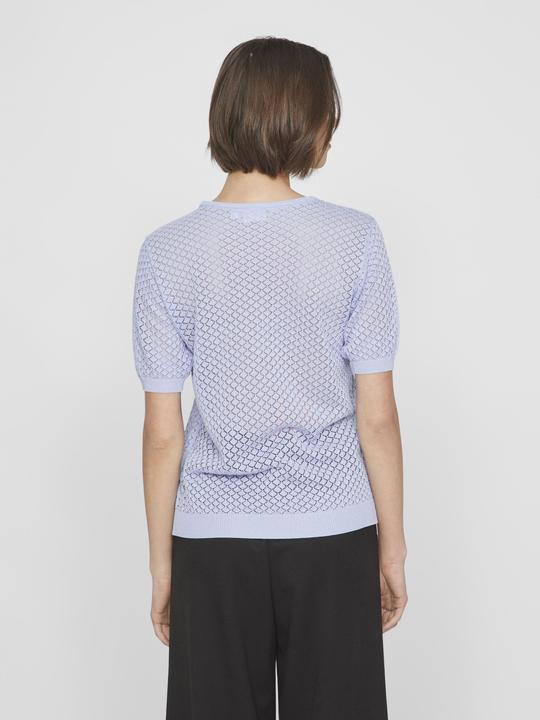 Actual product image Vila Round neck top with short sleeves (XS)