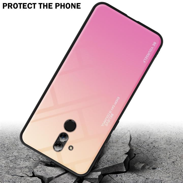 Produktbild Cadorabo TPU 2 Farben Glas Cover (Huawei Mate 20 Lite)