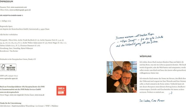 Produktbild Die Rezeptsucherin Band 2 (Deutsch, Susanne Nett, Oliver, Götz, 2022)