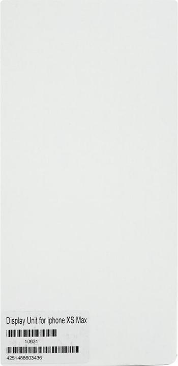 Image du produit OEM Unité d'affichage originale (reconditionnée) pour iPhone XS Max noir (Écran, iPhone XS Max)