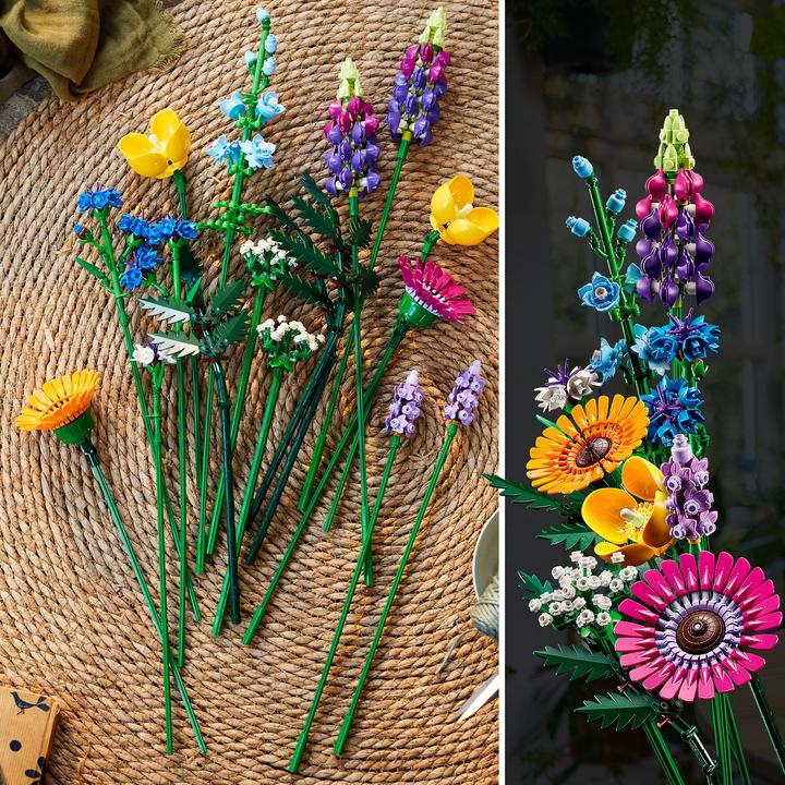 Image du produit LEGO Bouquet de fleurs sauvages (10313, LEGO Icons, LEGO Botanical)