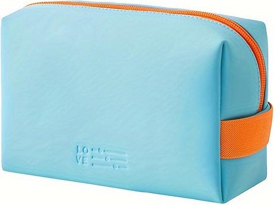 Actual product image Only-Bags.Store "Love" pattern cosmetic bag, waterproof simple make-up organiser bag, portable